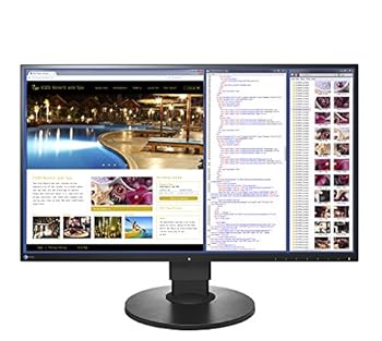 【中古】【39shop】EIZO★FlexScan 27.0インチ カラー液晶モニター 2560×1440 / IPSパネル / 5ms / ノングレア/ ブラック EV2750-BKR(非常に良い)|アトリエ絵利奈