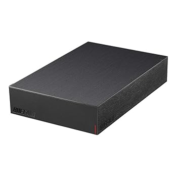 【中古】BUFFALO USB3.2Gen.1対応外付けHDD 4TB ブラック HD-LE4U3-BA