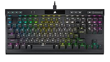 【中古】CORSAIR USB-C K70 RGB TKL CHAMPION MX Cherry MX Speed 日本レイアウト ゲーミングキーボード CH-9119014-JP