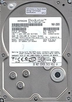 【中古】日立 HDS721075KLA330 P/N: 0A33862 MLC: BA2772 750GB