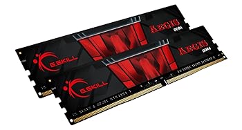 【中古】G.Skill 32GB 2x16GB Aegis DDR4 PC4-24000 3000MHz デュアルチャネルメモリーキット モデル F4-3000C16D-32GISB