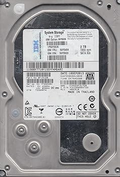 【中古】hua723020ala640、PN 0 F15126、MLC mrk910、IBM 2tb SATA 3.5ハードドライブ