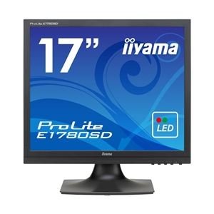 【中古】【39shop】iiyama★17型液晶ディスプレイ ProLite E1780SD マーベルブラック E1780SD-B1(非常に良い)｜アトリエ絵利奈