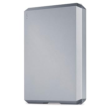 【中古】LaCie ラシー ポータブルHDD ハードディスク 4TB Mobile Drive USB-C USB3.1 Gen2 Mac/iPad/Windows対応 外付けHDD 国内正規代理店品 2年 STHG40