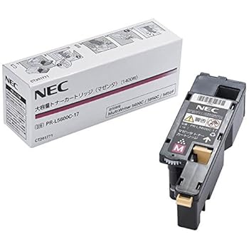 【中古】NEC PR-L5600C-17 大容量トナー マゼンタ1,400枚 NE-TNL5600-17J