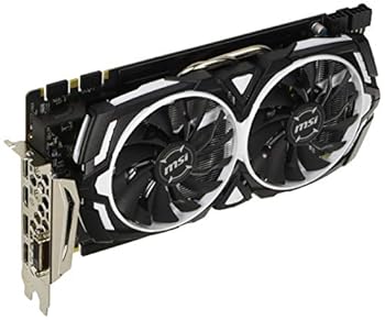 【中古】MSI GeForce GTX 1080 ARMOR 8G OC グラフィックスボード VD6193