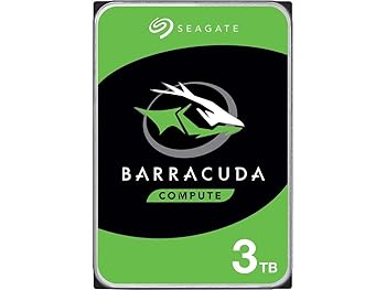 【中古】【39shop】Seagate★Barracuda ST3000DM007 3TB 3.5インチ 内蔵ハードドライブ - SATA(非常に良い)|アトリエ絵利奈