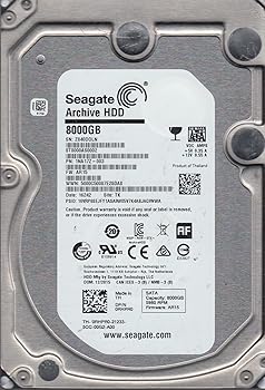 【中古】SeagateアーカイブHDD st8000as0002 8tb 5900rpm SATA 6.0 GB / s 128 MBハードドライブ