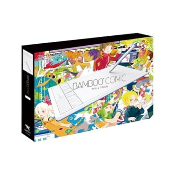 【中古】Wacom ペンタブレット Mサイズ ホワイト イラスタMini\u0026コミスタMini Bambooコミック CTH-670/W2