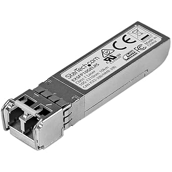 【中古】StarTech.com SFP+モデュール/Juniper生産品EX-SFP-10GE-LR取り替えっこ/10GBASE-LR判定基準光トランシーバ/1310航空マイル/DDM EXSFP10GELRS