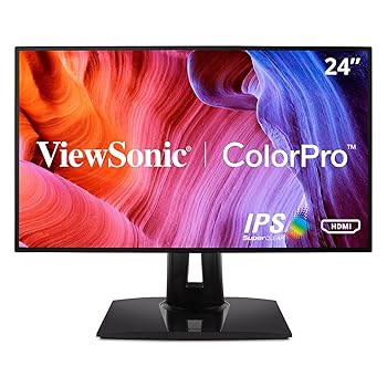 【中古】Viewsonic VP Series VP2458 computer monitor 60.5 糎 23.8\" Full 固定ディスク LED Flat Black"