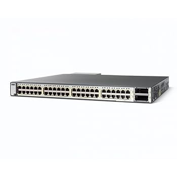 【中古】CISCO Catalyst 3750E-48TD-S スタッカブル マルチ度合い 10Gイーサネットスイッチ WS-C3750E-48TD-S