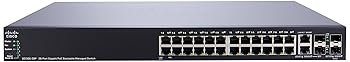 【中古】Cisco SG500-28P-K9-NA Small Business SG500-28P - switch - 28 ports - managed