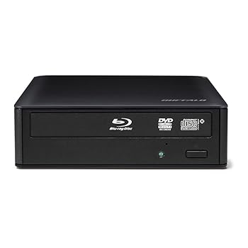 【中古】BUFFALO 16倍速書き込み BDXL対応 USB3.0用 外付ブルーレイドライブ BRXL-16U3V