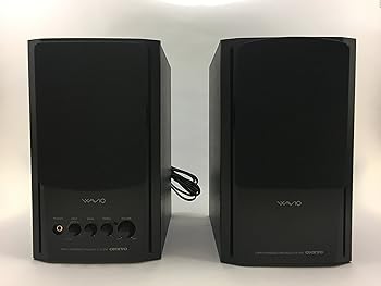 【中古】【39shop】ONKYO★WAVIO 77monitorアンプ内蔵スピーカー 15W+15W GX-77MB /ブラック(非常に良い)|アトリエ絵利奈