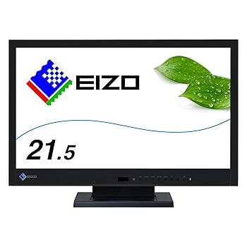 【中古】【39shop】EIZO★FlexScan 21.5インチ カラー液晶モニター 1920x1080 / TNパネル / 5ms / ブラック EV2116W-ABK(非常に良い)｜アトリエ絵利奈