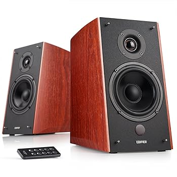 【中古】【39shop】Edifier★R2000DB Bluetooth5.0 2ウェイ ブックシェルフ型スピーカー -アクティブスピーカーアンプ内蔵 - ステレオニアフィールドモニタースピー(非常に良い)｜アトリエ絵利奈