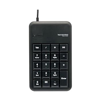 【中古】エレコム USBこしき付パウダーコンパクトUSBテンキーTKTCM014BK ds-1826672 パソコン・周辺機器-マウス・キーボード・入力機器-テンキー