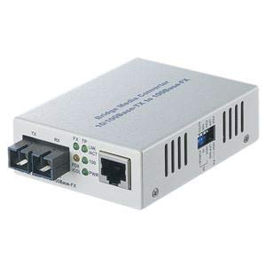 【中古】バッファロー 光メディアコンバータ2芯マルチモード 100BASE-TX:100BASE-FXSC 2km LTR2-TX-MFC2R 1台