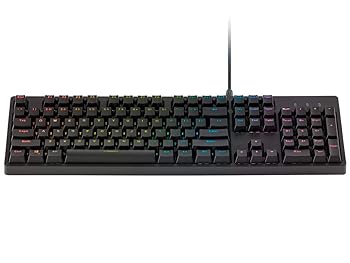 【中古】Monoprice Dark Matter by Monoprice Collider Mechanical Gaming Keyboard - Cherry MX Red, RGB, Wired