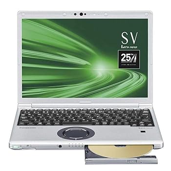 【中古】【39shop】パナソニック★CF-SV1CDMQR Let`s note SV1 店頭Core i5-1135G7/SSD256GB/RAM 16GB/SMD/W10Pro64/12.1WUXGA/ブラック&シルバー/OFHB2019(非常に良い)|アトリエ絵利奈