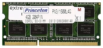 【中古】プリンストン PC3L-12800DDR3L1600CL\u003d11204PINSODIMM4G