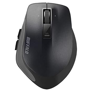 【中古】バッファロー BSMBB500MBK プレミアムフィットマウス Mサイズ ブラック