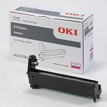 【中古】【39shop】沖データ★イメージドラム マゼンタ C712dnw DR-C4CM(非常に良い)|アトリエ絵利奈