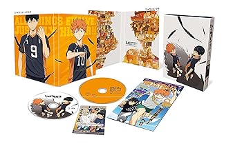 【中古】ハイキュー!!セカンドシーズン 初回生産限定版 Amazon全巻購入収納BOX　全9巻セットマーケットプレイスBlu-rayセット商品画像