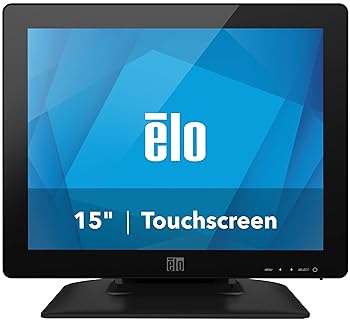 【中古】タッチパネル ET1523L-2UWA-1-BL-MT-ZB-G 15型静電静電容量TFTマルチタッチモニター 黒いこと