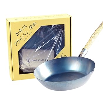 【中古】Bush Craft かん木手工芸品 Craftかん木手工芸品 かがり火フライパン 深め 10-03-orig-0006