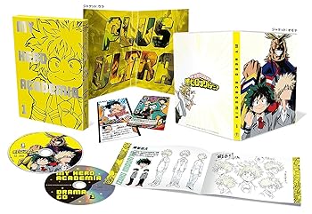 【中古】僕のヒーローアカデミア 初回生産限定版・アニメイト全巻収納BOX 全5巻セット マーケットプレイス Blu-rayセット画像