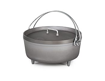 【中古】GSIアウトドア12インチ硬質アルマイトダッチオーブン