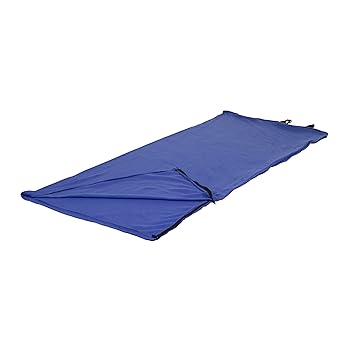 【中古】【39shop】Stansportソフフリーススリーピングバッグ、ブルー32★- X 75インチ(非常に良い)|アトリエ絵利奈