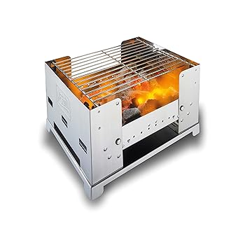 【中古】Esbitエスビット チャコールグリルBBQ300 ESBBQ300S0