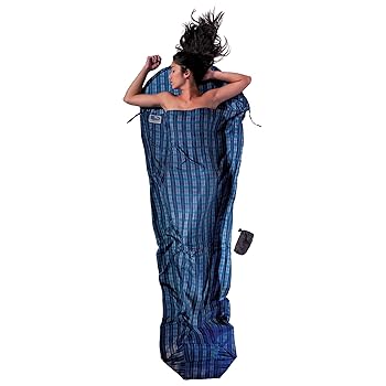 【中古】Cocoon MummyLiner silk checked silk 2014 sac a viande