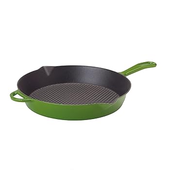 【中古】【39shop】Bayou★Classic 10.5-in Enameled Skillet, cypress green(非常に良い)｜アトリエ絵利奈 26,426円