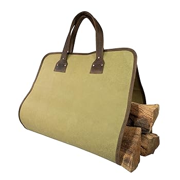 【中古】Waterproof Waxed Canvas Fire Bag Handmade by Hide \u0026 Drink