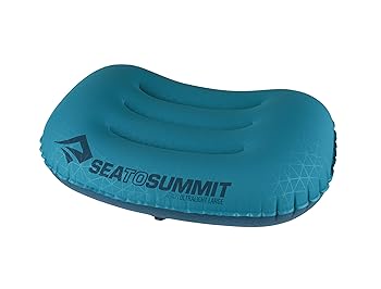 【中古】SEA TO SUMMITシートゥサミット エアロウルトラライトピロー ラージ アクア