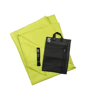 【中古】GEAR AIDギア エイド アウトドア キャンプ マイクロファイバータオル 速乾 吸収 柔らかい ネイビーグリーン 日本正規品 13258