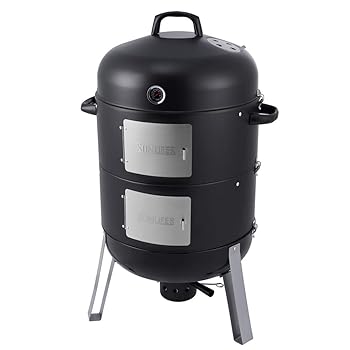 【中古】SUNLIFER 20.5in 垂直方向炭喫煙者と食べ物屋ジャズバンド 高耐久 丸焼き喫する者 アウトドア一皿分の料理 難民キャンプ用