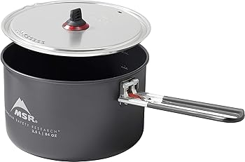 【中古】エムエスアールMSR アウトドア キャンプ 調理 セラミック 2.5L ポット 日本正規品 39011-39012