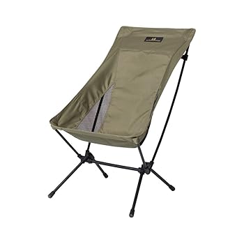 【中古】ogawaオガワ アウトドア キャンプ ツーアングルチェア 1913 折りたたみ可能 ポリエステル オリーブ