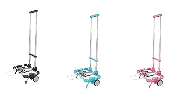 【中古】Cmall持ちはこび手押し車A4判大きさ 折りたたみ 1.1kg軽さ パウダーコンパクト 静音納める 持ちはこび助けになる 持っていく 持ちはこび 柔軟性荷縄 ステンレス鋼鋼 天然ゴム車輪 階