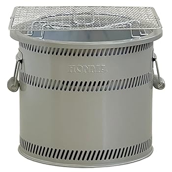 【中古】【39shop】ホンマ製作所★SunField 丸型バーベキューコンロ福七輪 S-260 シャンパンゴールド(非常に良い)｜アトリエ絵利奈