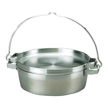 【中古】ソトSOTO 日本製 燕三条産 ダッチオーブン ステンレス シーズニング不要 お手入れラク 食洗機 洗剤 OK 高い蓄熱性 万能 丈夫 サビにくい 耐衝撃