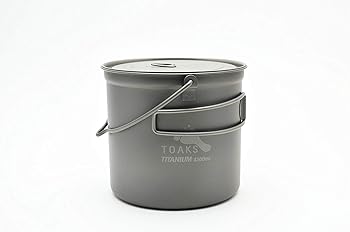 【中古】トークスToaks ポット ベイルハンドル付 1100ml POT-1100-BH
