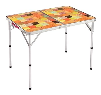 【中古】【39shop】コールマンColeman★テーブル ナチュラルモザイクリビングテーブル90プラス ベージュ 90cm 2000026752(非常に良い)｜アトリエ絵利奈