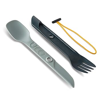【中古】ユーコUCO アウトドア キャンプ 食器 スイッチスポーク ユーテンシルセット ストーンブルー 日本正規品 27009