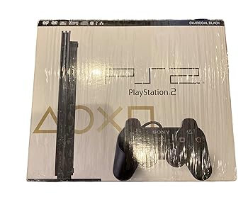【中古】PlayStation 2 チャコール・ブラック SCPH-77000CB メーカー生産終了